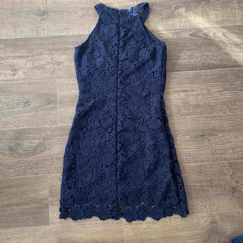 Lulus Lace Fitted Dress - Picture 2 of 3